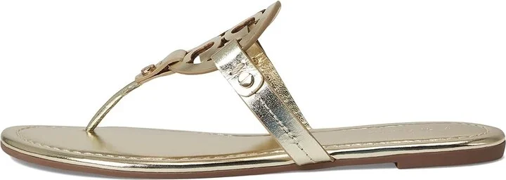 Tory Burch Miller Sandal Women's Shoes Spark Gold : 10 M, Leather - Image 7