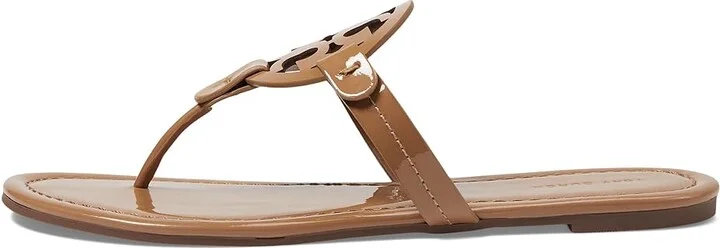 Tory Burch Miller Sandal Women's Shoes Tan : 10 M, Leather - Image 6