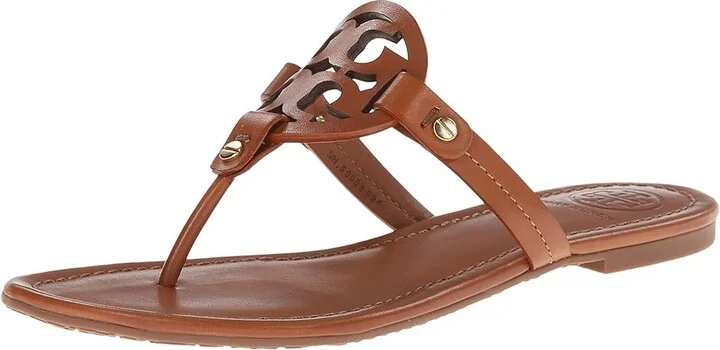 Tory Burch Miller Sandal Women's Shoes Vintage Vachetta : 5 M, Leather - Image 2