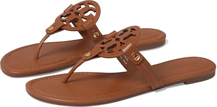 Tory Burch Miller Sandal Women's Shoes Vintage Vachetta : 5 M, Leather