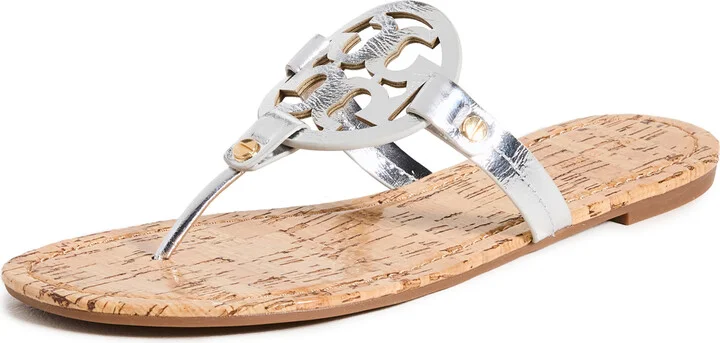 Tory Burch Miller Sandals with Rivits + Handtack Stitch
