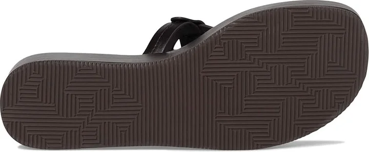 Tory Burch Miller Wedge 25Mm Women's Sandals Cocoa : 9.5 M, Leather - Image 3