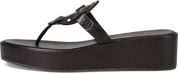 Tory Burch Miller Wedge 25Mm Women's Sandals Cocoa : 9.5 M, Leather - Image 6