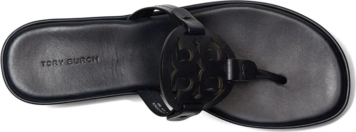 Tory Burch Miller Wedge 25Mm Women's Sandals New Navy : 8.5 M, Leather - Image 2