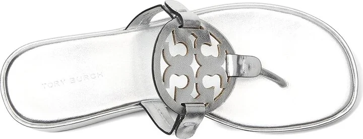 Tory Burch Miller Wedge 25Mm Women's Sandals Silver : 11 M, Leather - Image 2