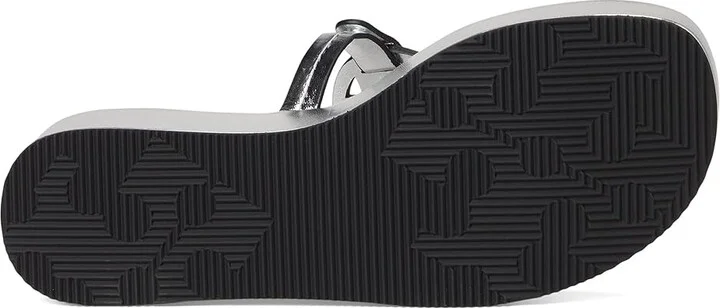 Tory Burch Miller Wedge 25Mm Women's Sandals Silver : 11 M, Leather - Image 3