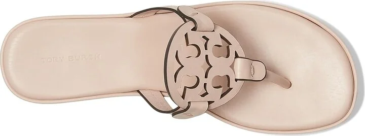 Tory Burch Miller Wedge 25Mm Women's Sandals Soft Pink : 12 M, Leather - Image 2