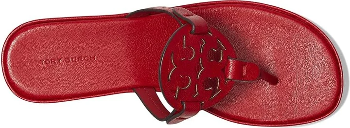 Tory Burch Miller Wedge 25Mm Women's Sandals Tory Red : 9 M, Leather - Image 2