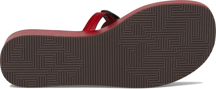 Tory Burch Miller Wedge 25Mm Women's Sandals Tory Red : 9 M, Leather - Image 3