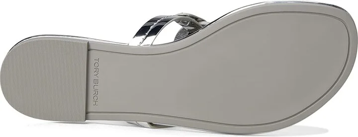 Tory Burch Miller Women's Shoes Argento : 10.5 M, Leather - Image 3