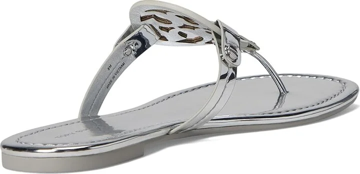 Tory Burch Miller Women's Shoes Argento : 10.5 M, Leather - Image 4