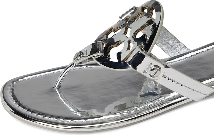 Tory Burch Miller Women's Shoes Argento : 10.5 M, Leather - Image 7