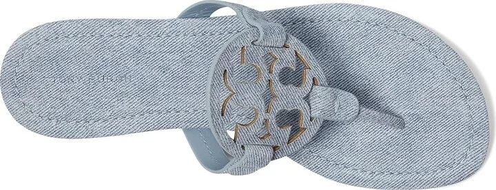 Tory Burch Miller Women's Shoes Blue Cloud : 5 M, Leather - Image 2