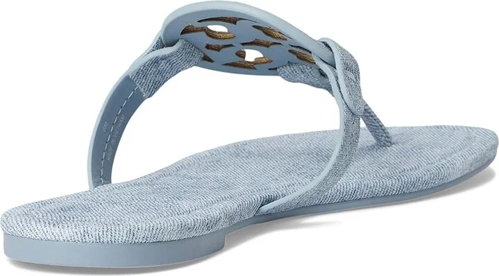 Tory Burch Miller Women's Shoes Blue Cloud : 5 M, Leather - Image 4