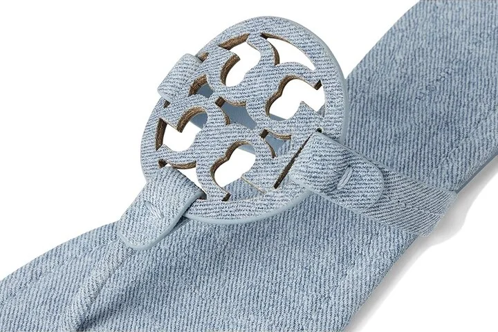 Tory Burch Miller Women's Shoes Blue Cloud : 5 M, Leather - Image 7