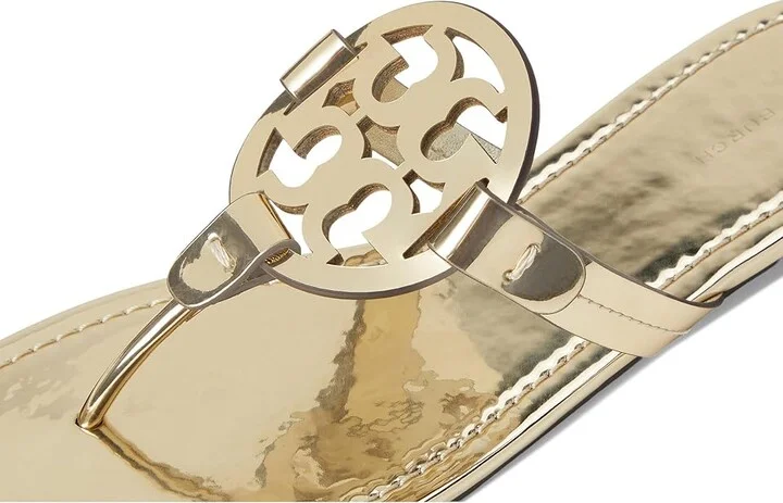 Tory Burch Miller Women's Shoes Gold : 9.5 M, Leather - Image 7