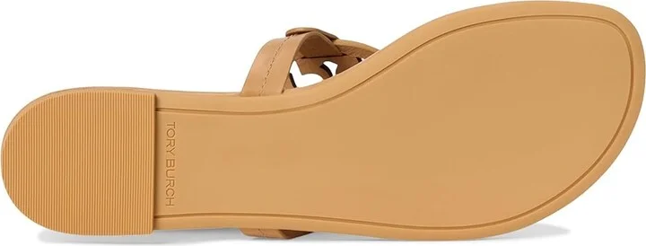 Tory Burch Miller Women's Shoes Honeycomb Tan : 5.5 M, Leather - Image 3