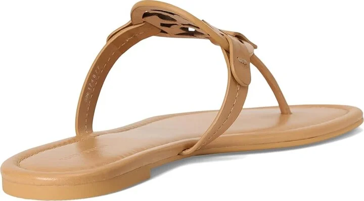 Tory Burch Miller Women's Shoes Honeycomb Tan : 5.5 M, Leather - Image 4