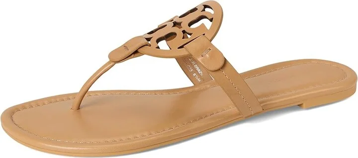 Tory Burch Miller Women's Shoes Honeycomb Tan : 5.5 M, Leather - Image 5