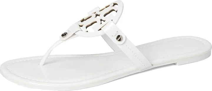Tory Burch Miller Women's Shoes Optic White : 10 M, Leather - Image 5