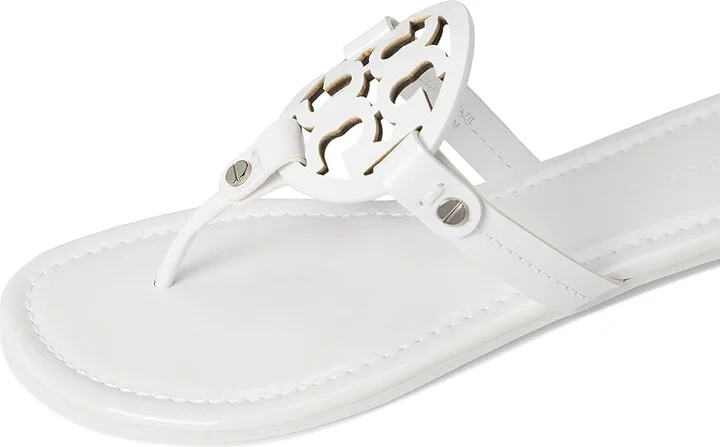 Tory Burch Miller Women's Shoes Optic White : 10 M, Leather - Image 7