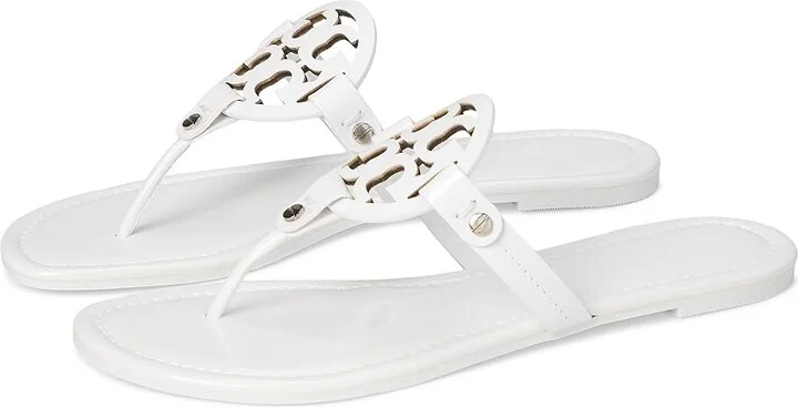 Tory Burch Miller Women's Shoes Optic White : 10 M, Leather