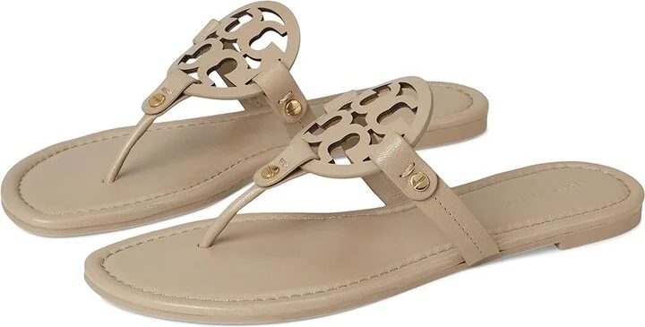Tory Burch Miller Women's Shoes Oyster : 8 M, Leather