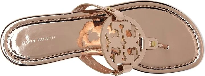 Tory Burch Miller Women's Shoes Rose Gold : 6 M, Leather - Image 2
