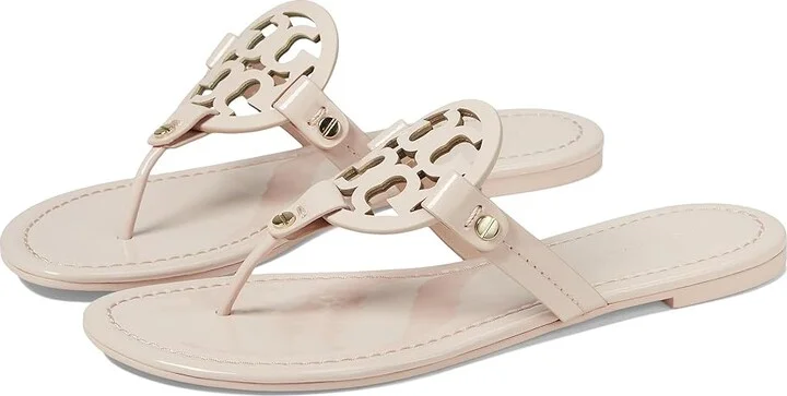 Tory Burch Miller Women's Shoes Sea Shell Pink : 10.5 M, Leather