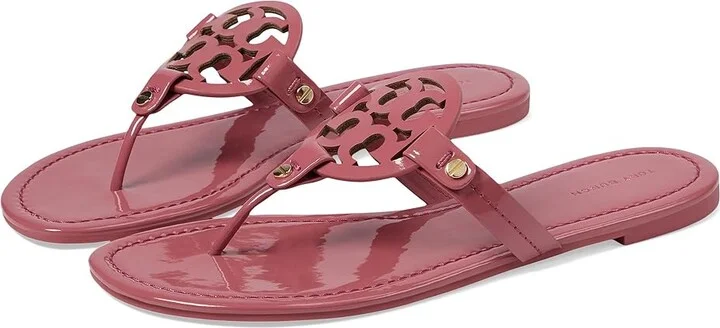 Tory Burch Miller Women's Shoes Washed Berry : 5.5 M, Leather