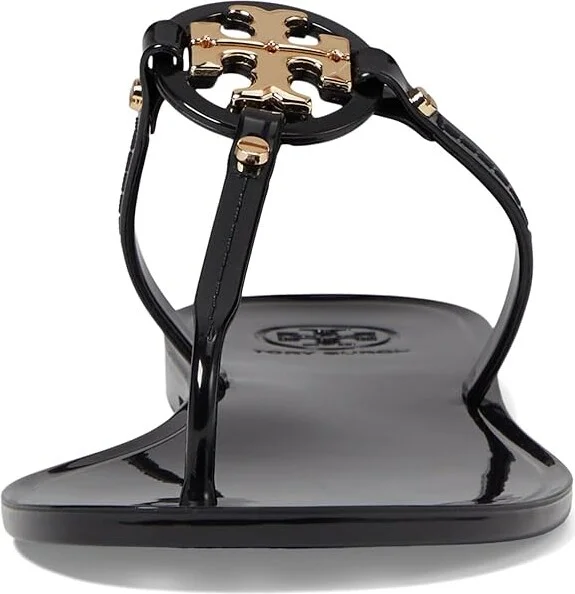 Tory Burch Mini Miller Jelly Thong Sandal Women's Sandals Black 1 : 5 M, Synthetic - Image 3