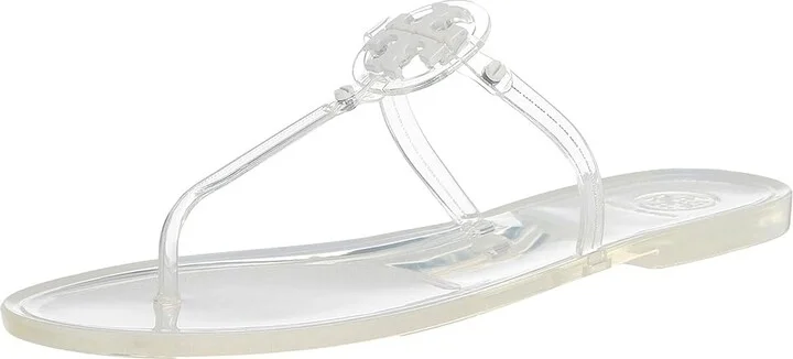 Tory Burch Mini Miller Jelly Thong Sandal Women's Sandals Clear : 10 M, Synthetic - Image 2