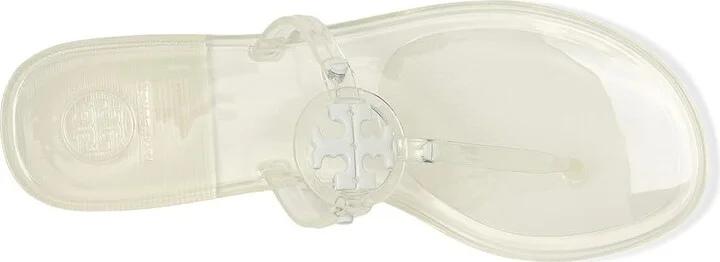 Tory Burch Mini Miller Jelly Thong Sandal Women's Sandals Clear : 10 M, Synthetic - Image 3