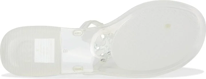 Tory Burch Mini Miller Jelly Thong Sandal Women's Sandals Clear : 10 M, Synthetic - Image 4