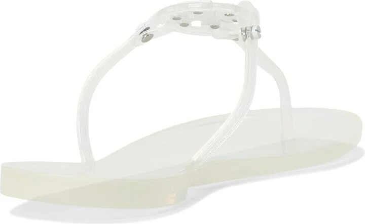 Tory Burch Mini Miller Jelly Thong Sandal Women's Sandals Clear : 10 M, Synthetic - Image 5