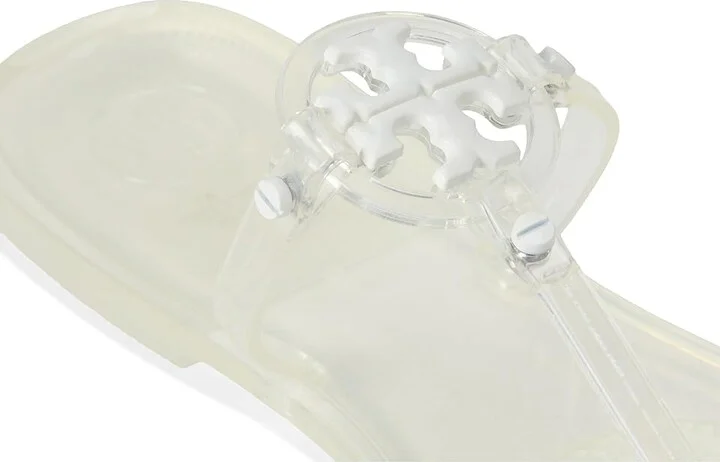 Tory Burch Mini Miller Jelly Thong Sandal Women's Sandals Clear : 10 M, Synthetic - Image 8