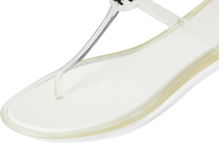 Tory Burch Mini Miller Jelly Women's Sandals Clear/Silver : 9 M, Synthetic - Image 7