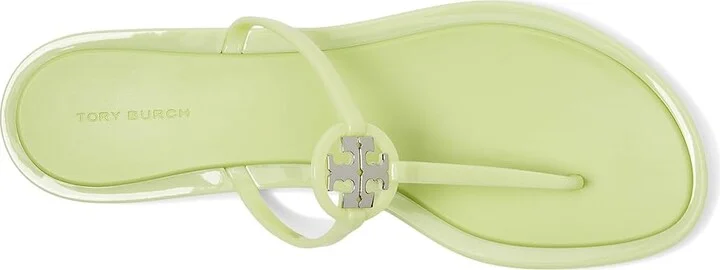 Tory Burch Mini Miller Jelly Women's Sandals Garden Mint/Silver : 8 M, Synthetic - Image 2