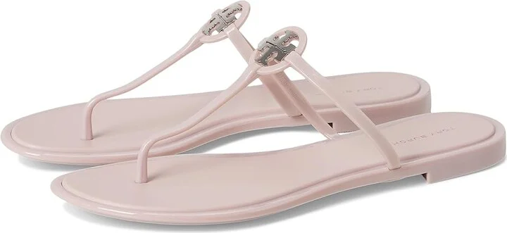 Tory Burch Mini Miller Jelly Women's Sandals Meadowsweet/Silver : 11 M, Synthetic