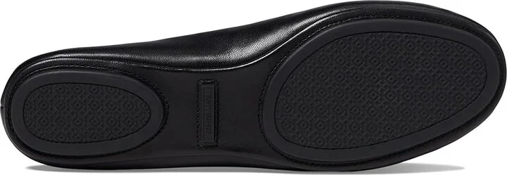 Tory Burch Minnie Travel Ballet w/ Logo Women's Shoes Perfect Black : 5 M, Leather - Image 4