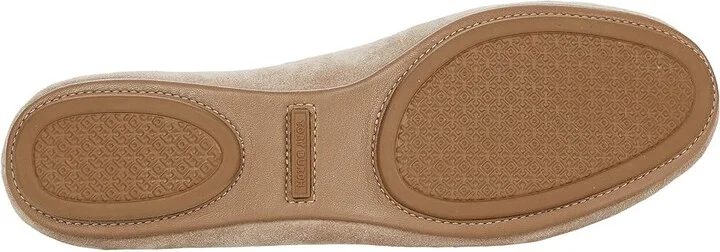 Tory Burch Minnie Travel Ballet With Leather Logo Women's Shoes Rocky Pebble/Rocky Pebble : 10.5 M - Image 3