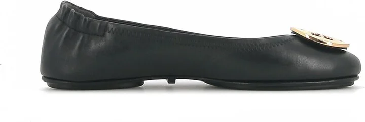 Tory Burch Minnie Travel Ballet With Metal Logo
