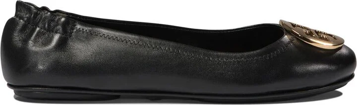 Tory Burch Minnie Travel Ballet With Metal Logo