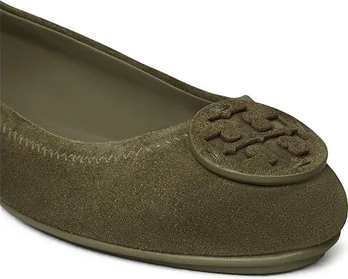 Tory Burch Minnie Travel Ballet With Suede Logo Women's Flat Shoes Aneto : 11 M - Image 3