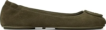 Tory Burch Minnie Travel Ballet With Suede Logo Women's Flat Shoes Aneto : 11 M - Image 4