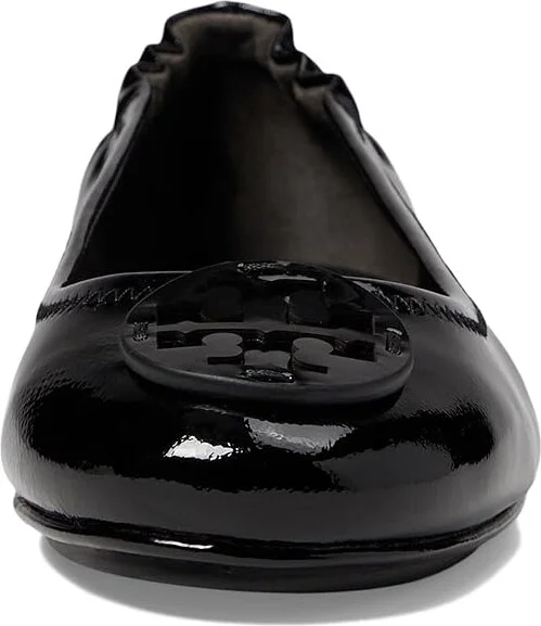 Tory Burch Minnie Travel Ballet Women's Shoes Perfect Black : 6 M, Leather - Image 2