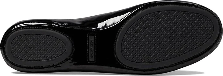 Tory Burch Minnie Travel Ballet Women's Shoes Perfect Black : 6 M, Leather - Image 3