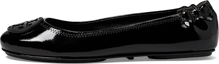 Tory Burch Minnie Travel Ballet Women's Shoes Perfect Black : 6 M, Leather - Image 5