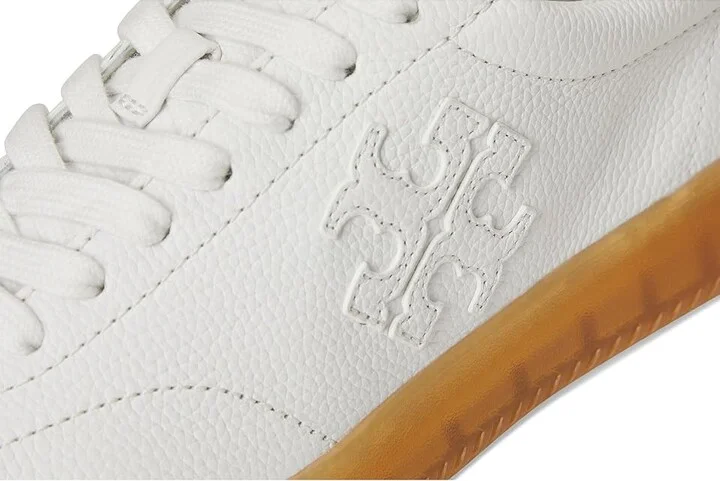Tory Burch Phoenix Sneakers Women's Shoes Purity/Purity/Brushed Almond : 8.5 M, Suede - Image 7