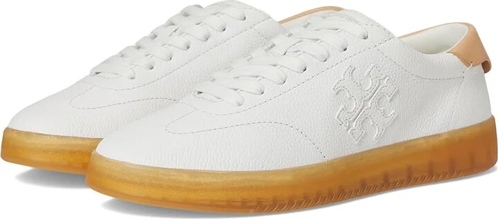Tory Burch Phoenix Sneakers Women's Shoes Purity/Purity/Brushed Almond : 8.5 M, Suede